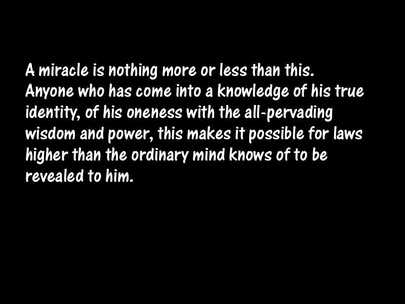 Miracles Motivational Quotes