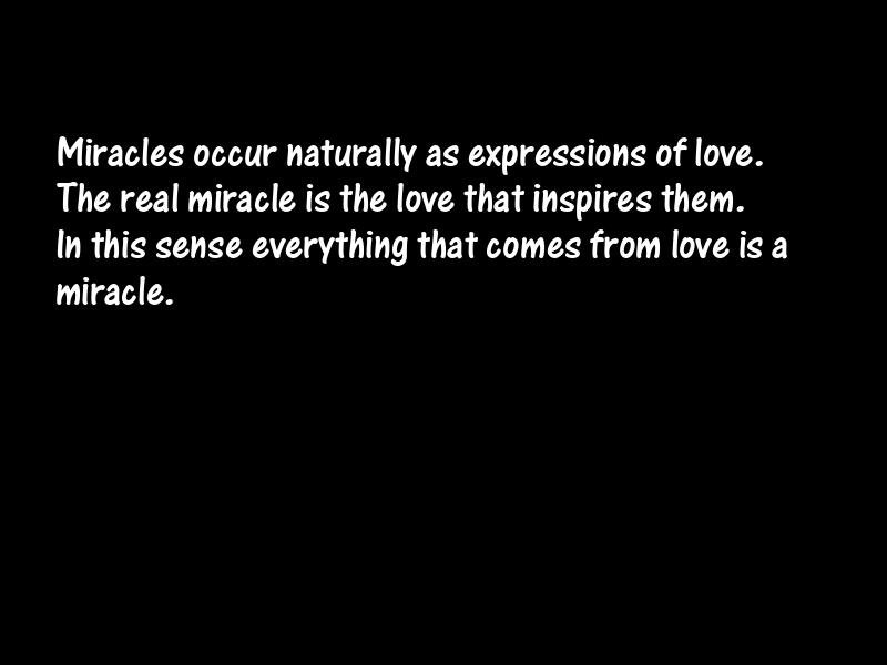 Miracles Motivational Quotes