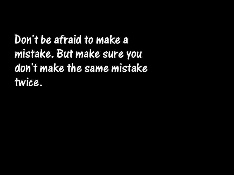 Mistakes Motivational Quotes