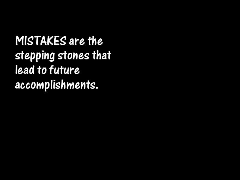 Mistakes Motivational Quotes