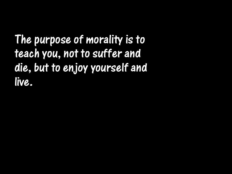 Morality Motivational Quotes