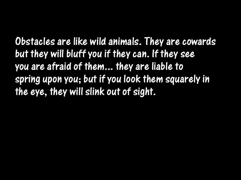 Obstacles Motivational Quotes