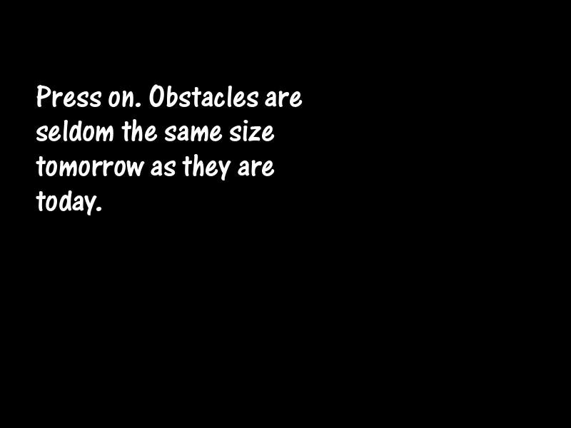 Obstacles Motivational Quotes
