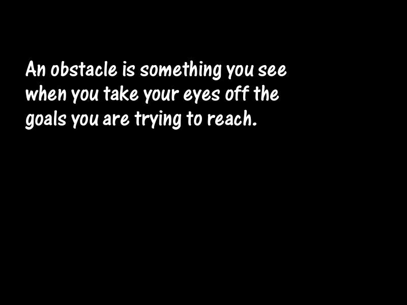 Obstacles Motivational Quotes