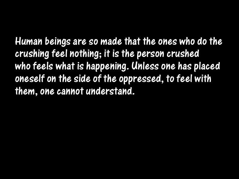 Oppression Motivational Quotes