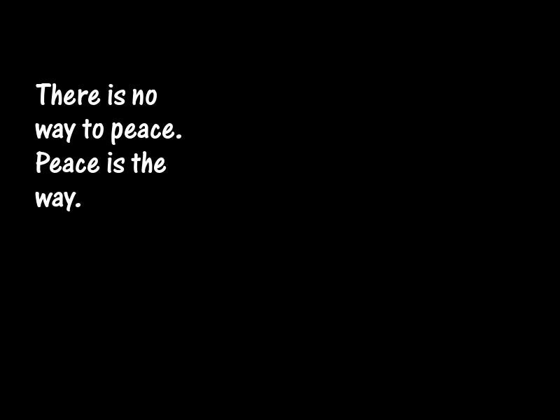 Peace Motivational Quotes