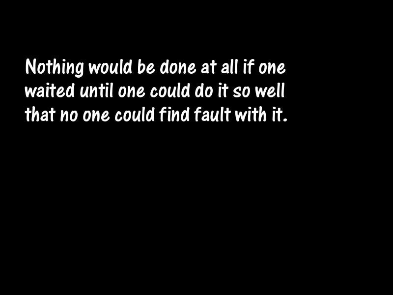 Perfection Motivational Quotes