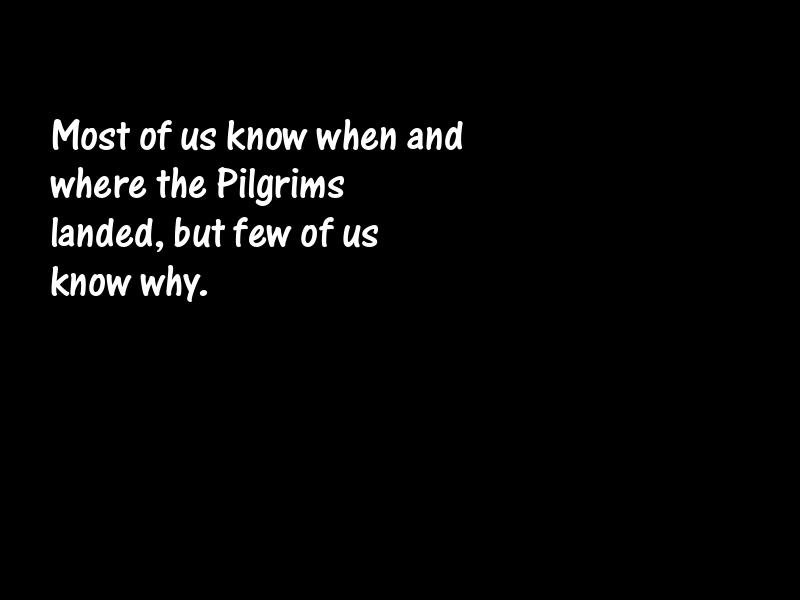 Pilgrims Motivational Quotes