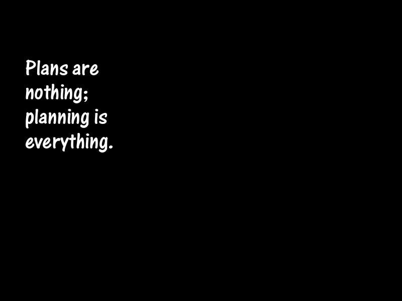 Planning Motivational Quotes