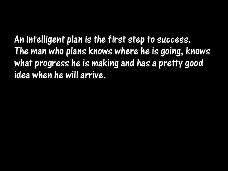 Planning Motivational Quotes