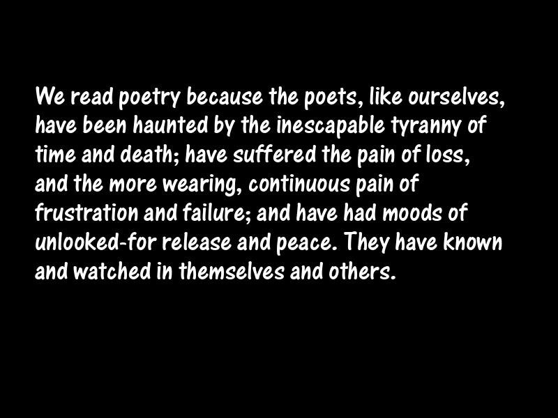 Poetry and poets Motivational Quotes