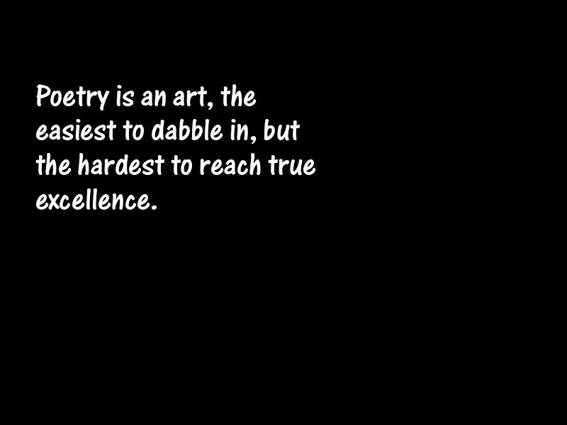 Poetry and poets Motivational Quotes