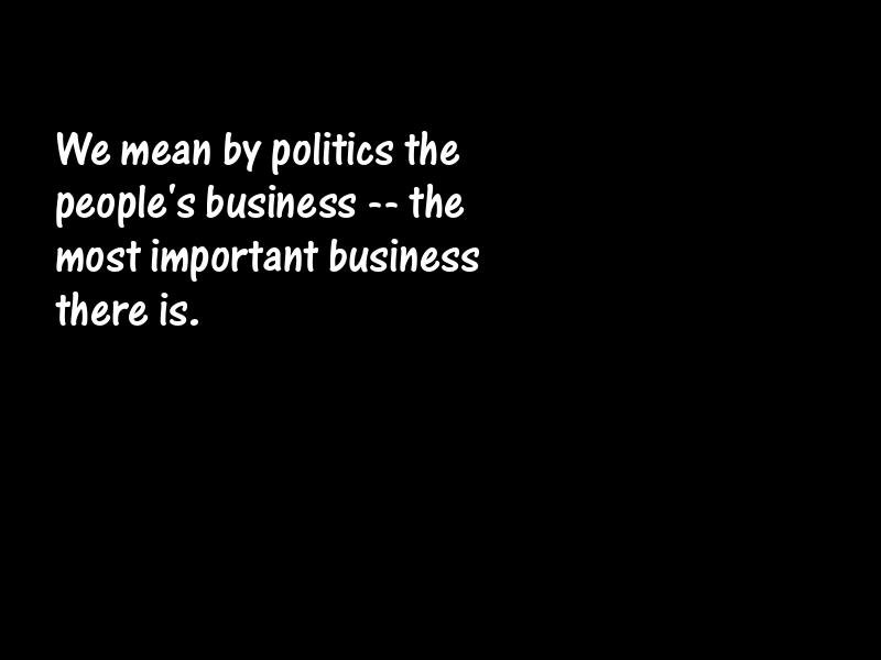 Politics Motivational Quotes