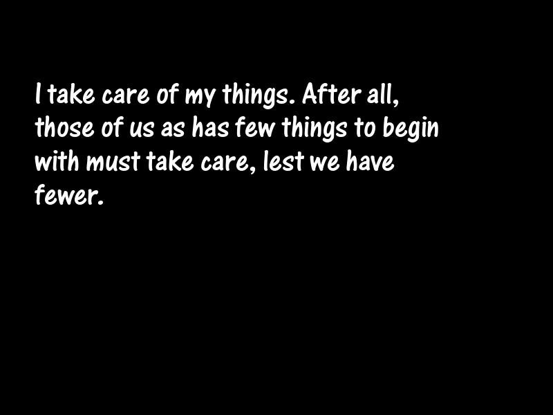 Possessions Motivational Quotes