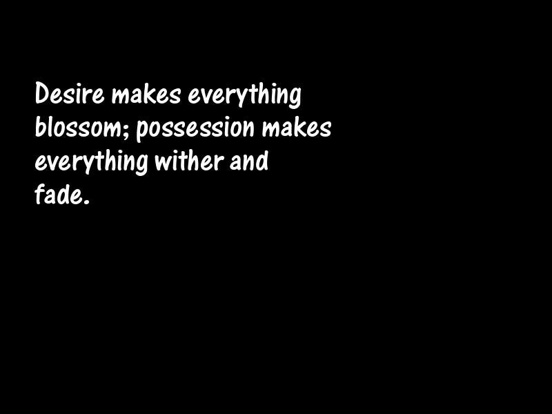 Possessions Motivational Quotes