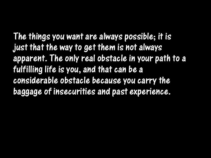 Possibilities Motivational Quotes