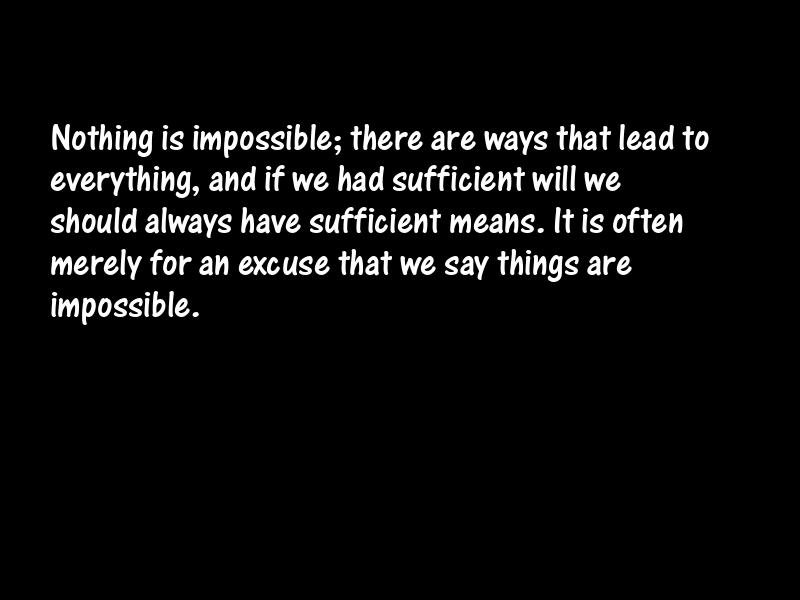 Possibilities Motivational Quotes