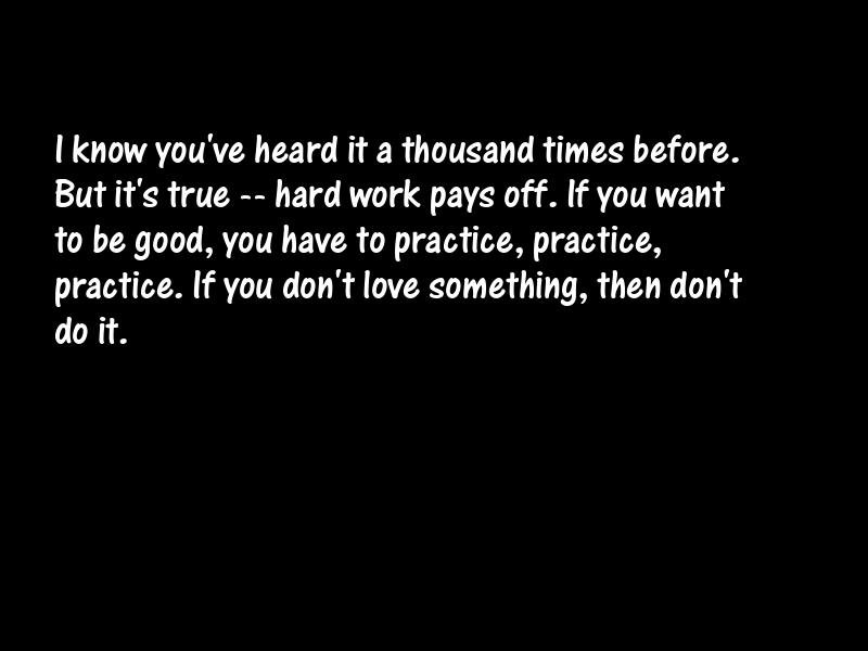 Practice Motivational Quotes