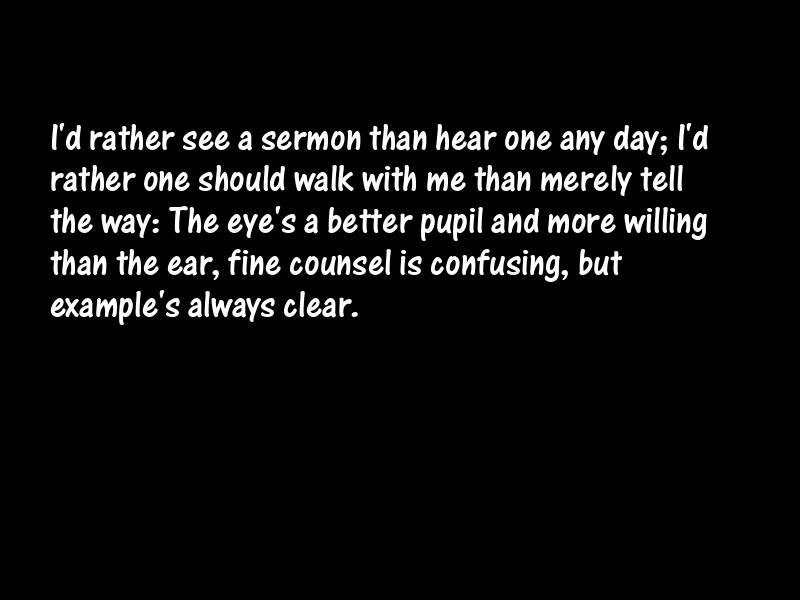 Preachers and preaching Motivational Quotes
