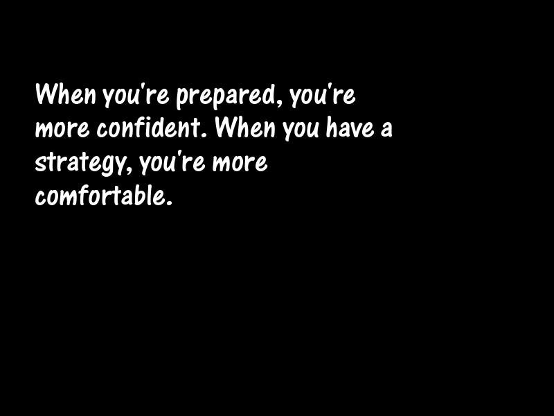Preparation Motivational Quotes