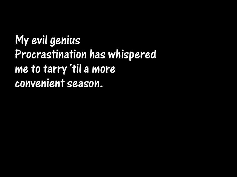 Procrastination Motivational Quotes