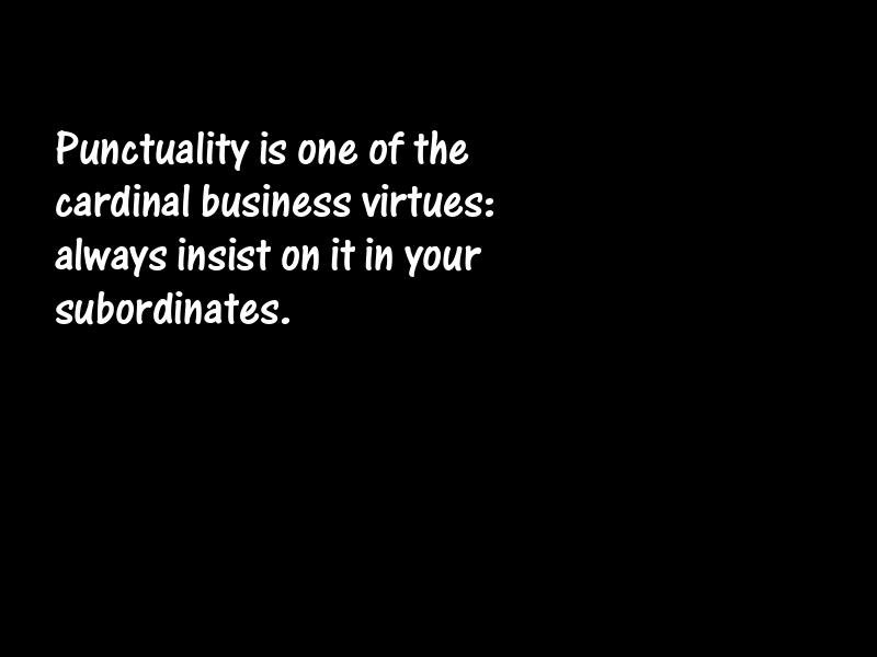 Punctuality Motivational Quotes