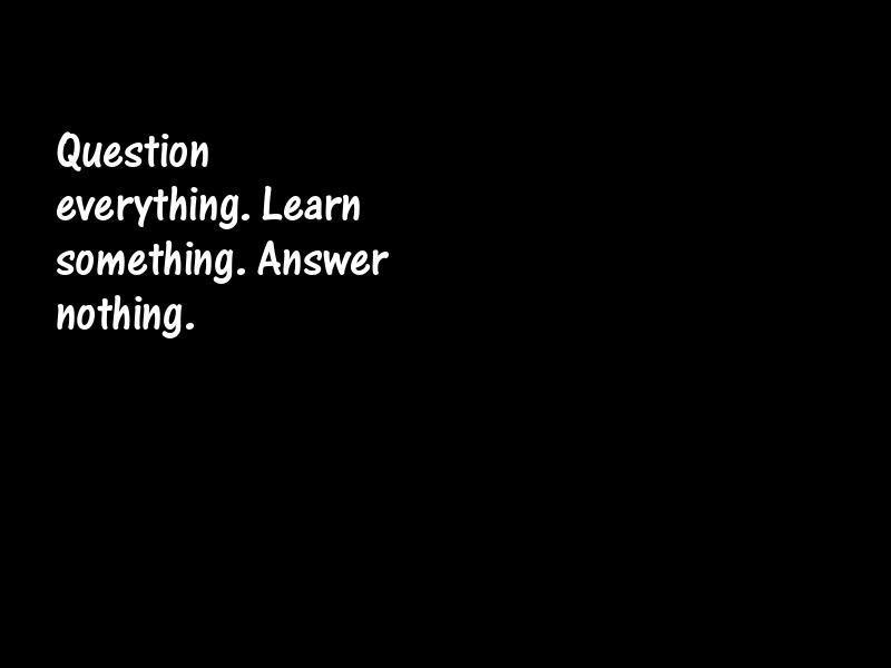 Questions Motivational Quotes