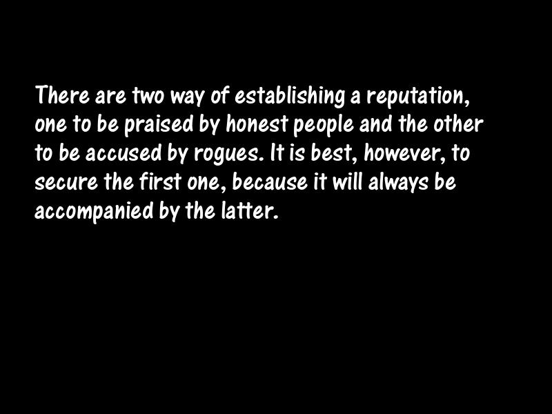 Reputation Motivational Quotes