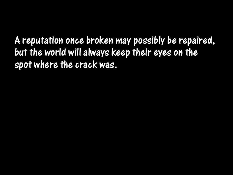 Reputation Motivational Quotes