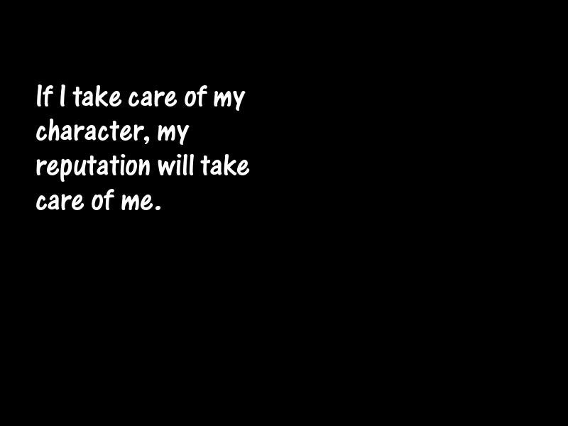 Reputation Motivational Quotes