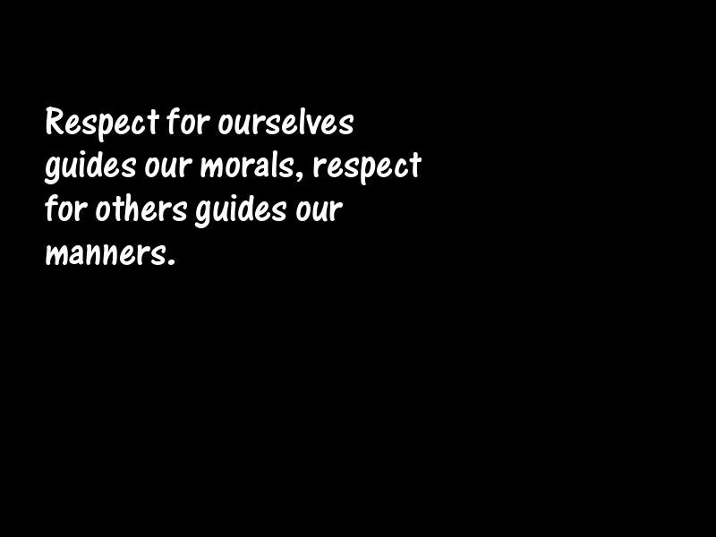 Respectability Motivational Quotes