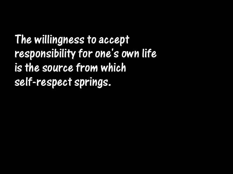 Responsibility Motivational Quotes