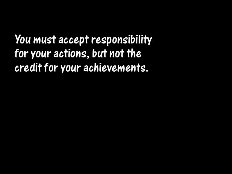 Responsibility Motivational Quotes