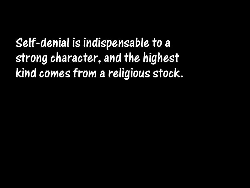 Self-denial Motivational Quotes