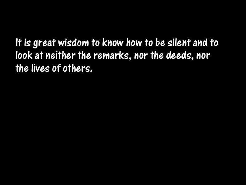 Silence Motivational Quotes