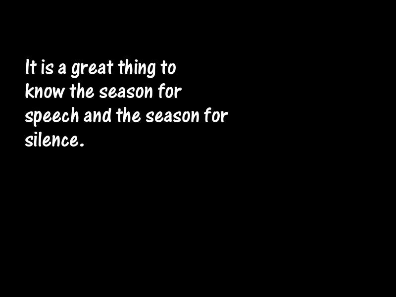 Silence Motivational Quotes