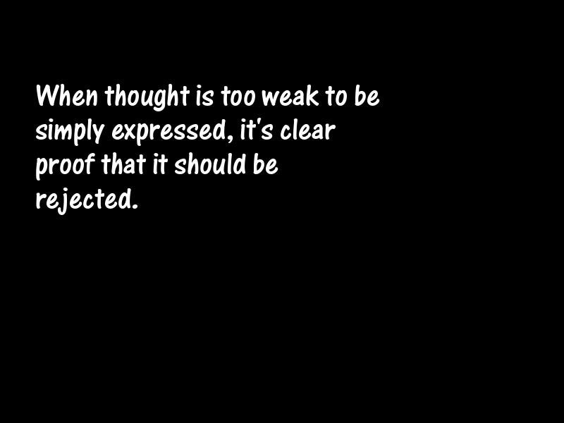 Simplicity Motivational Quotes