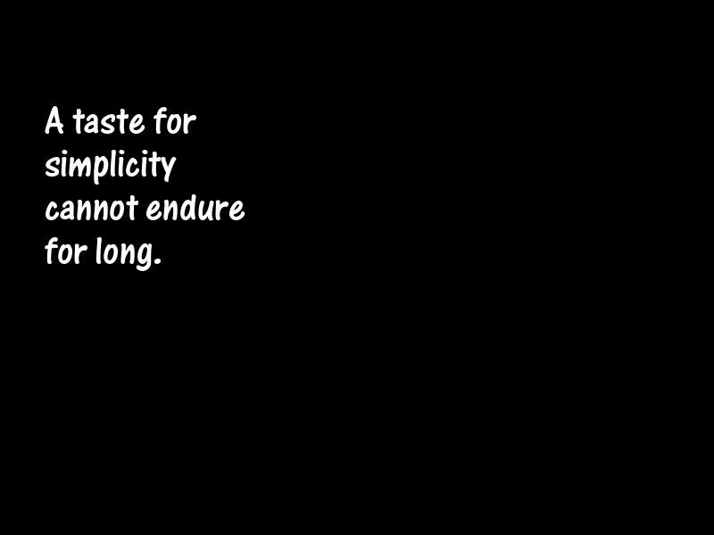 Simplicity Motivational Quotes