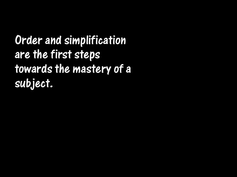 Simplicity Motivational Quotes