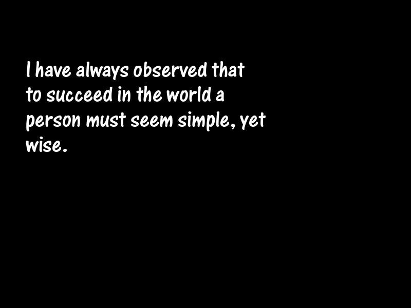 Simplicity Motivational Quotes