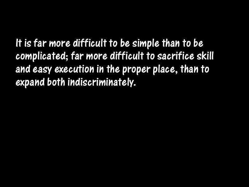 Simplicity Motivational Quotes