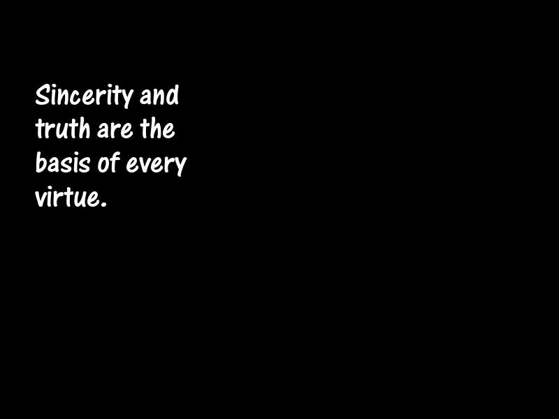 Sincerity Motivational Quotes