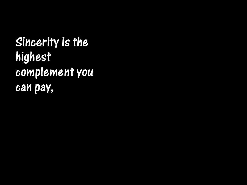 Sincerity Motivational Quotes