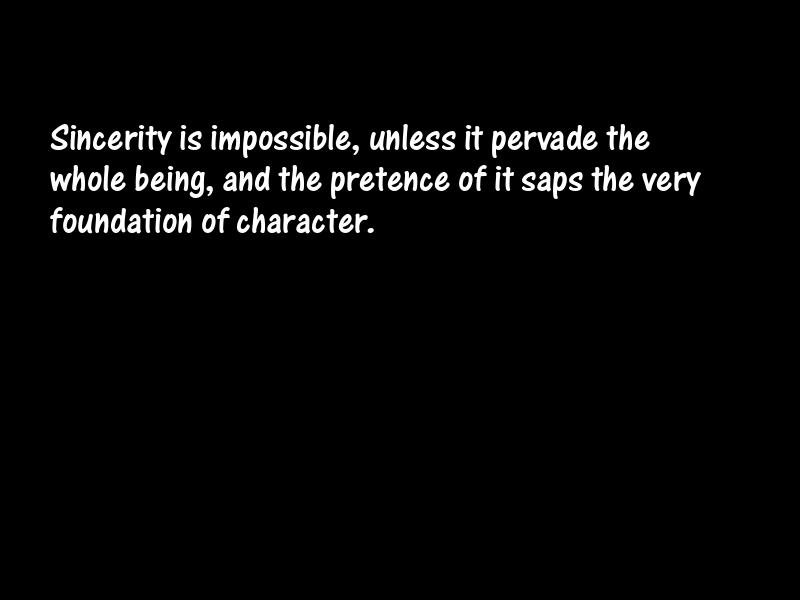 Sincerity Motivational Quotes