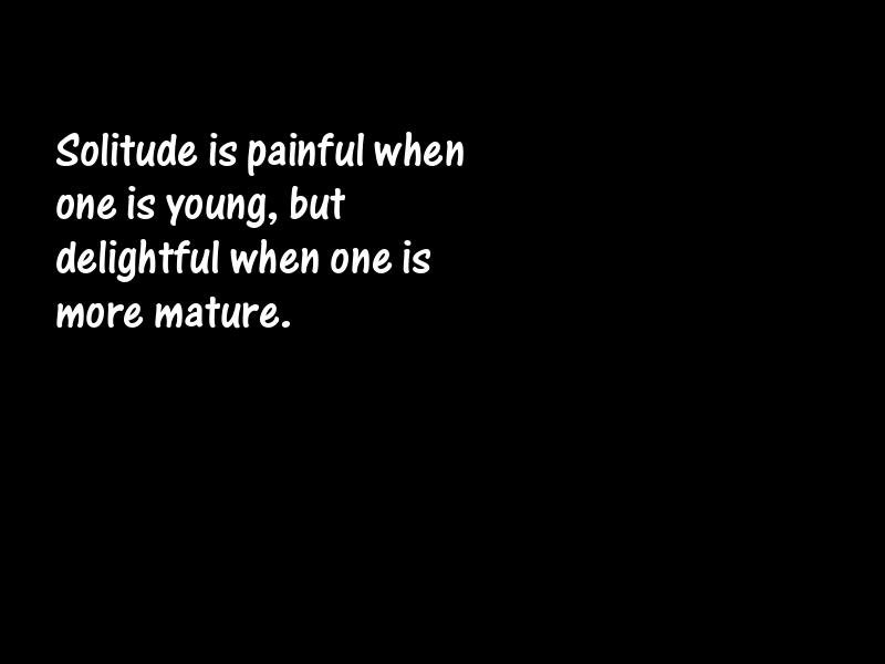 Solitude Motivational Quotes