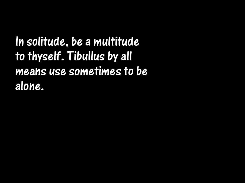 Solitude Motivational Quotes