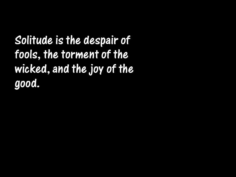 Solitude Motivational Quotes