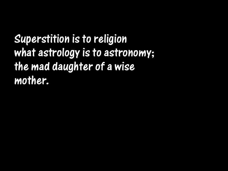 Superstition Motivational Quotes