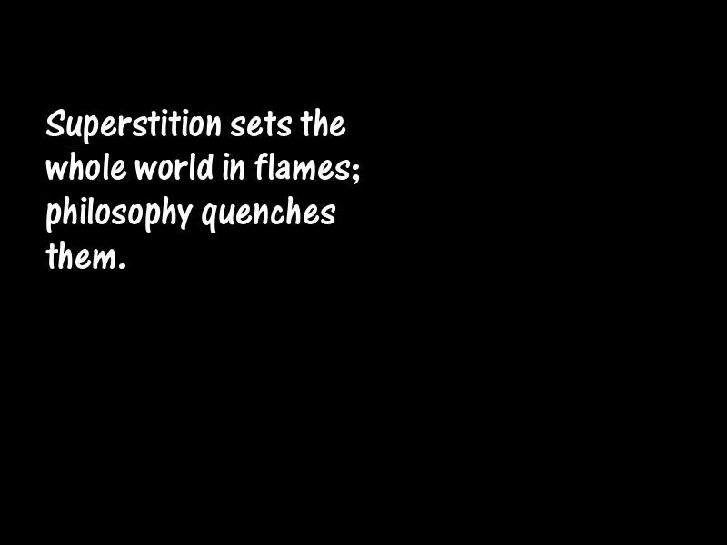 Superstition Motivational Quotes