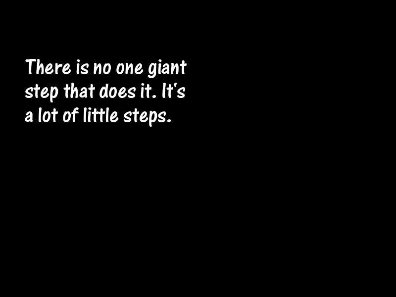 Things and little things Motivational Quotes